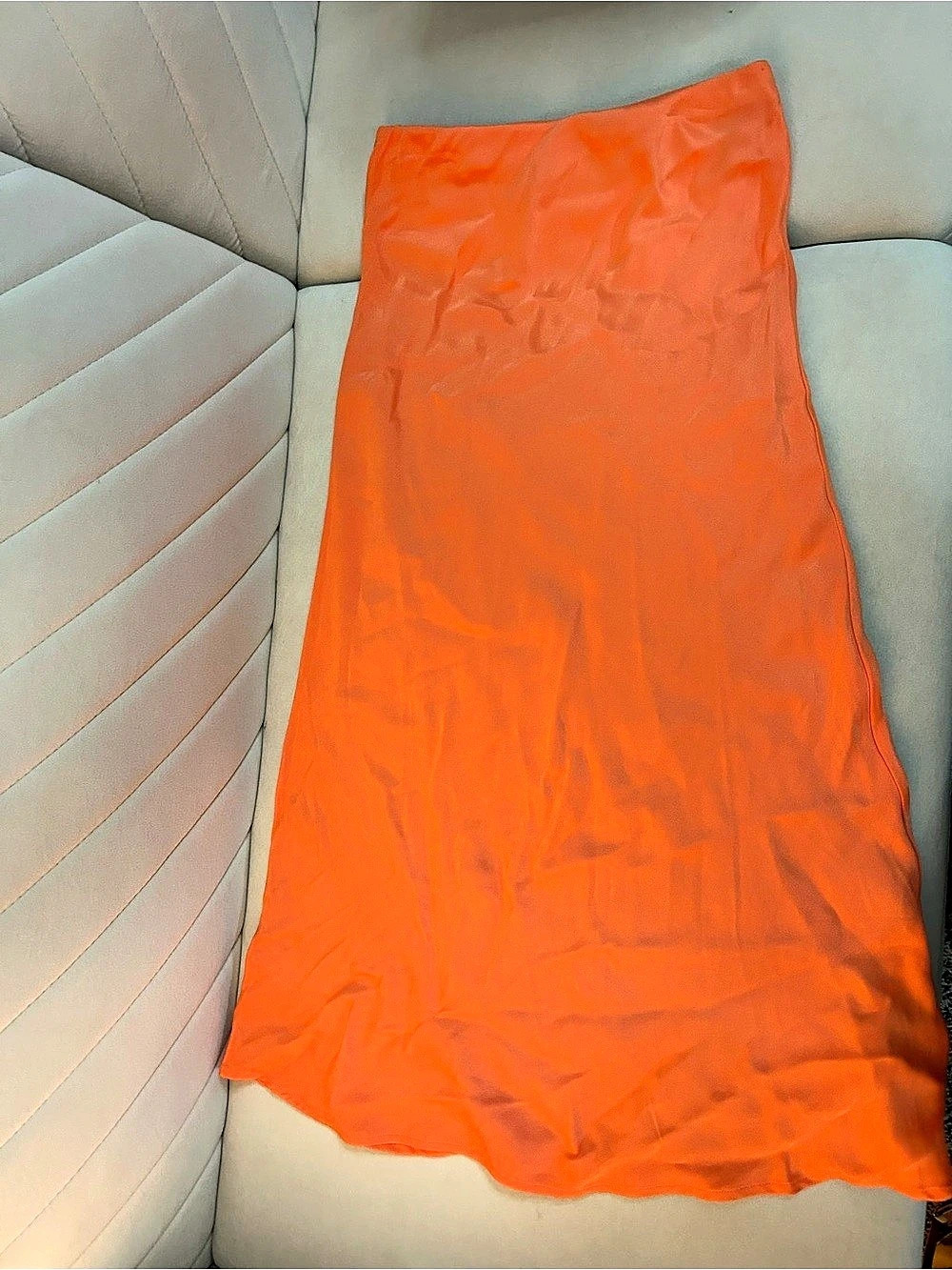 Anthropologie Skirt Orange Size XXS Like New